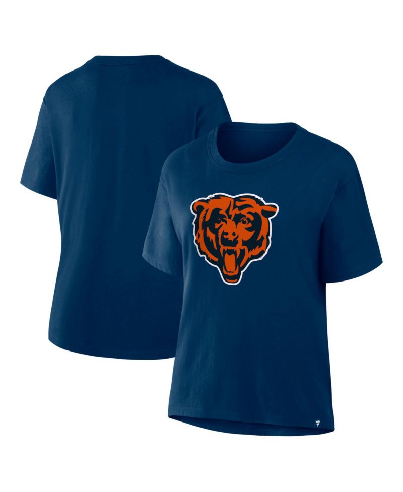 Women's Navy Chicago Bears Essential Legacy T-Shirt