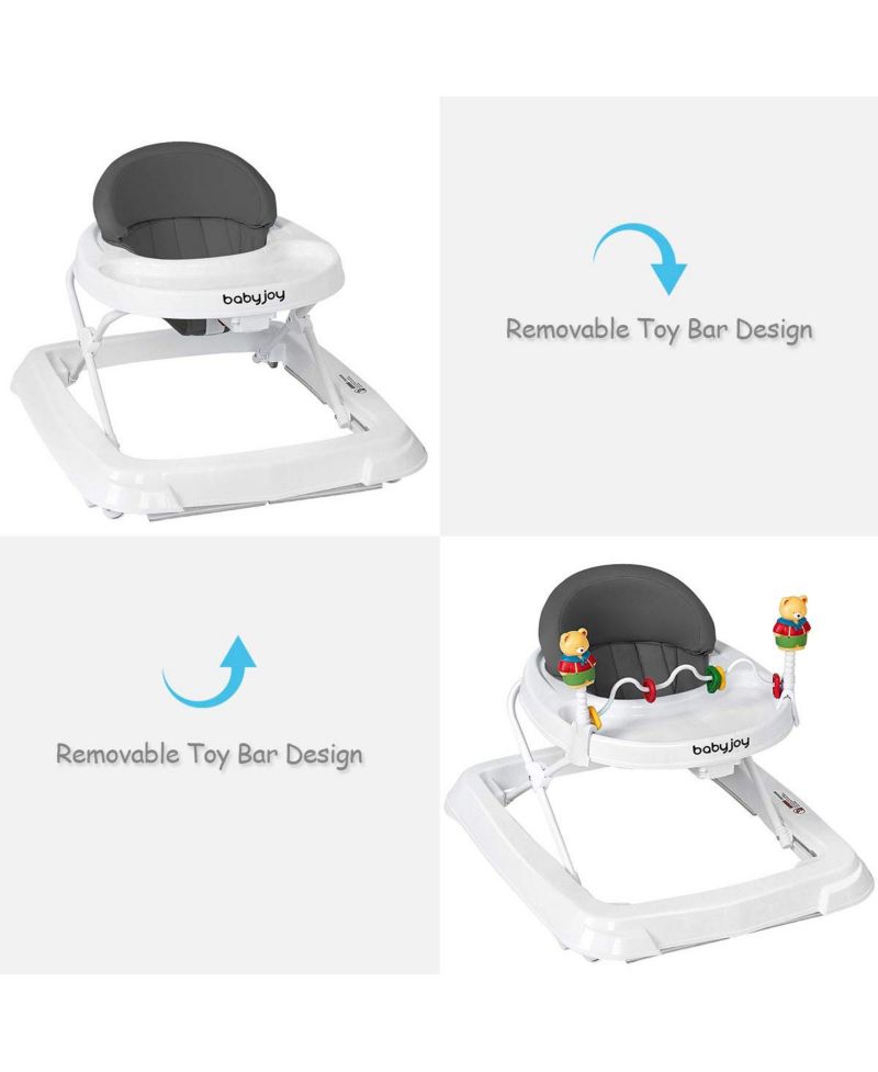 Baby Adjustable-Height Foldable Walker