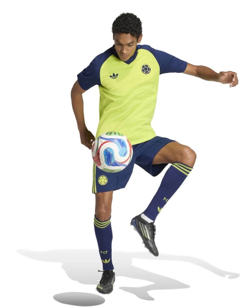 Men's Yellow Colombia National Team 2026 Pre-Match Jersey