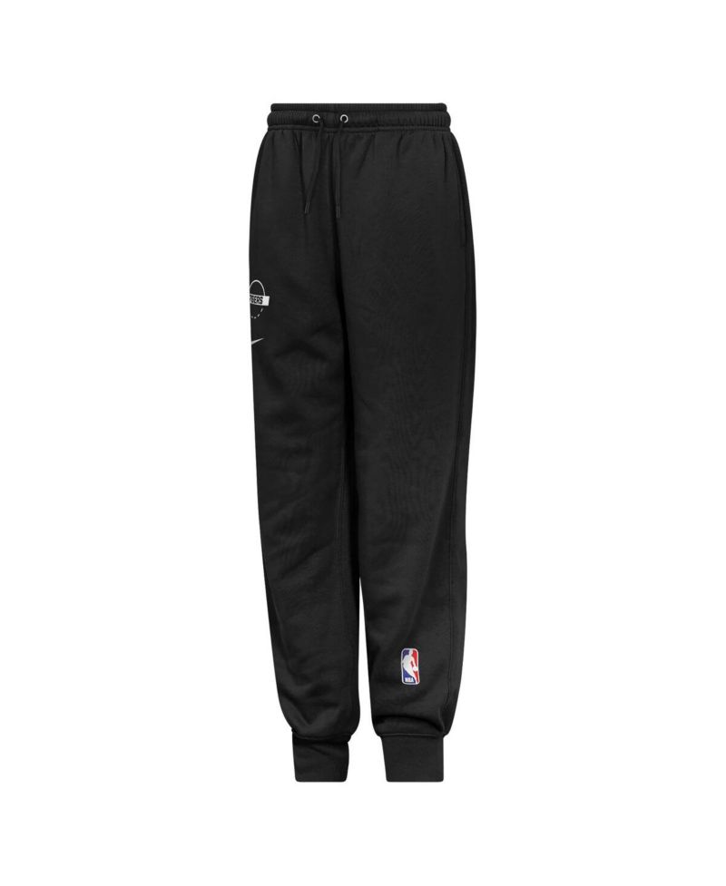Big Boys and Girls Black Philadelphia 76ers Club Fleece Practice Jogger Pants