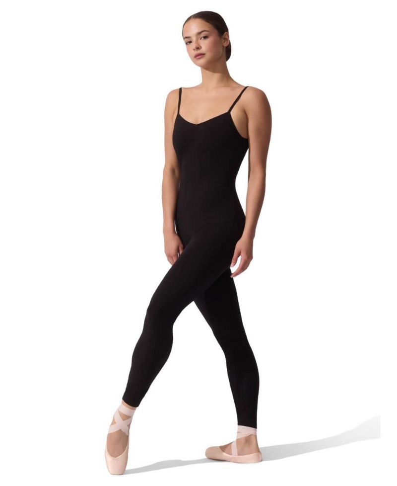 Women's Adjustable Strap Camisole Unitard