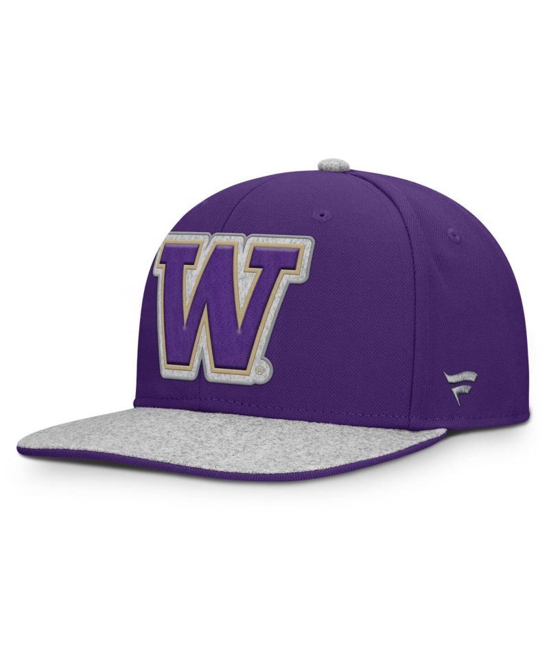 Men's Purple Washington Huskies Loden Snapback Hat