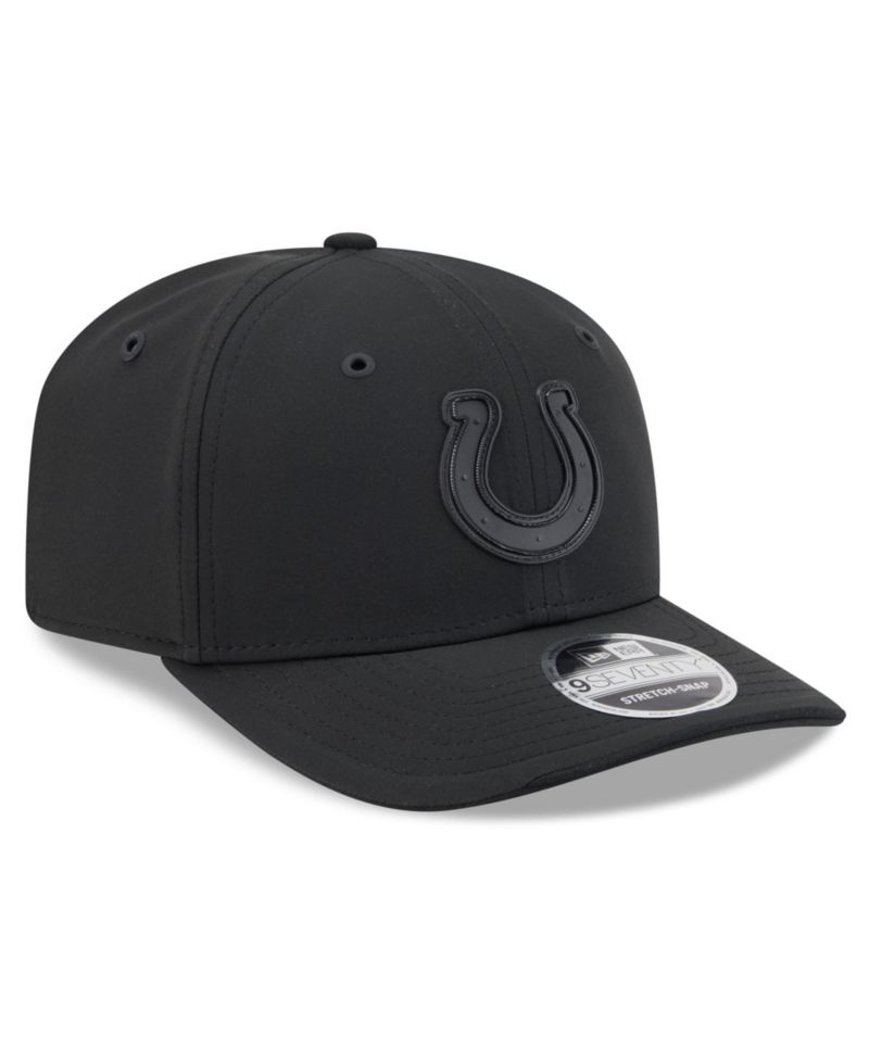 Men's Black Indianapolis Colts 2026 Sideline 9SEVENTY Adjustable Hat
