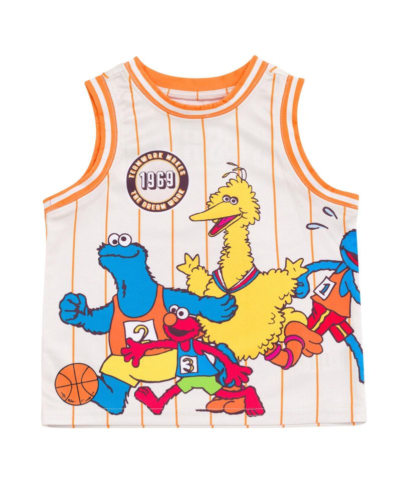 Baby Boys Mesh Jersey Athletic Tank Top and Basketball Shorts Outfit Set