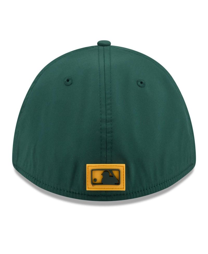 Men's Green Athletics 2026 Clubhouse M-Crown 39THIRTY Flex Hat