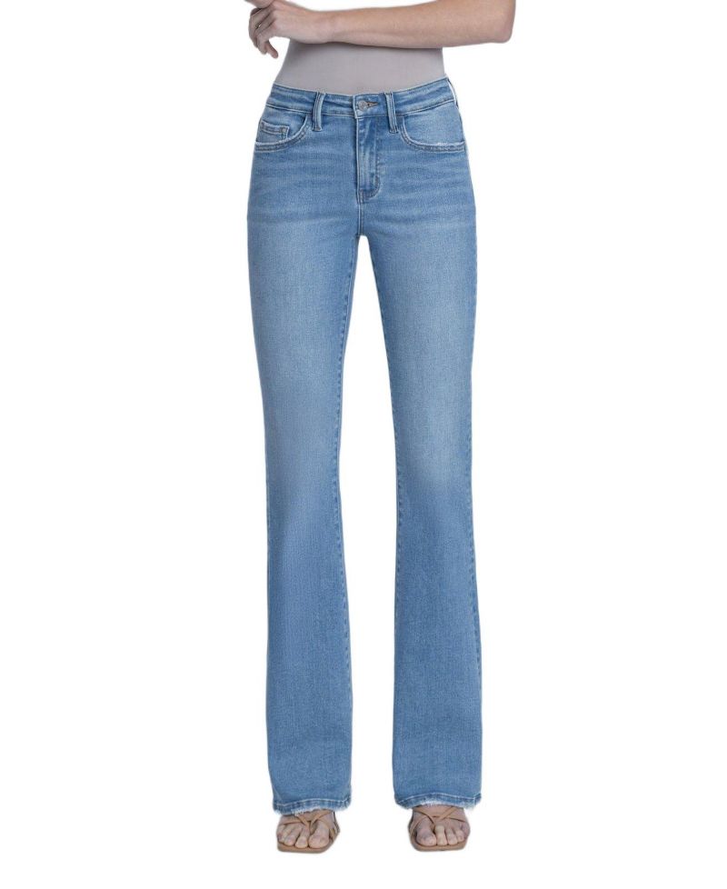 Women's High Rise Full Length Bootcut Jeans