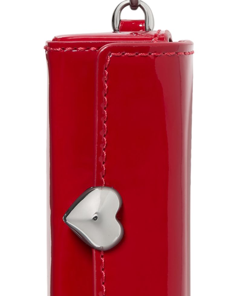 Charmed Patent Leather Lipstick Bag Charm