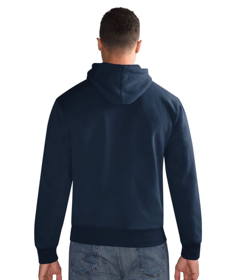 Men's Navy Dallas Cowboys Hoodie and Cuffed Knit Hat Combo Pack