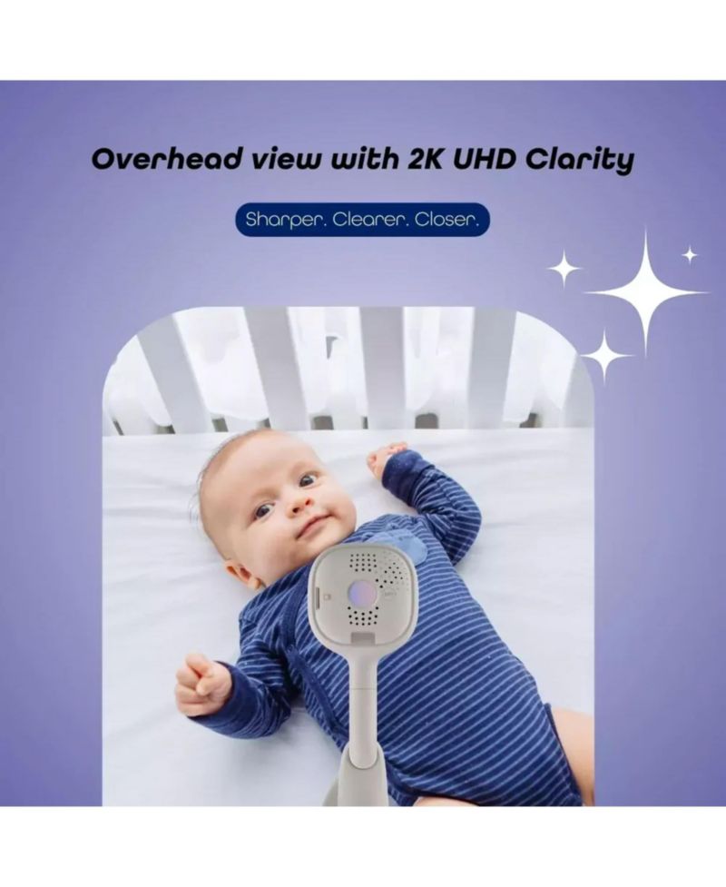 GoBaby AI Cam 2K UHD Baby Smart Baby Monitor with AI Ehanced Features