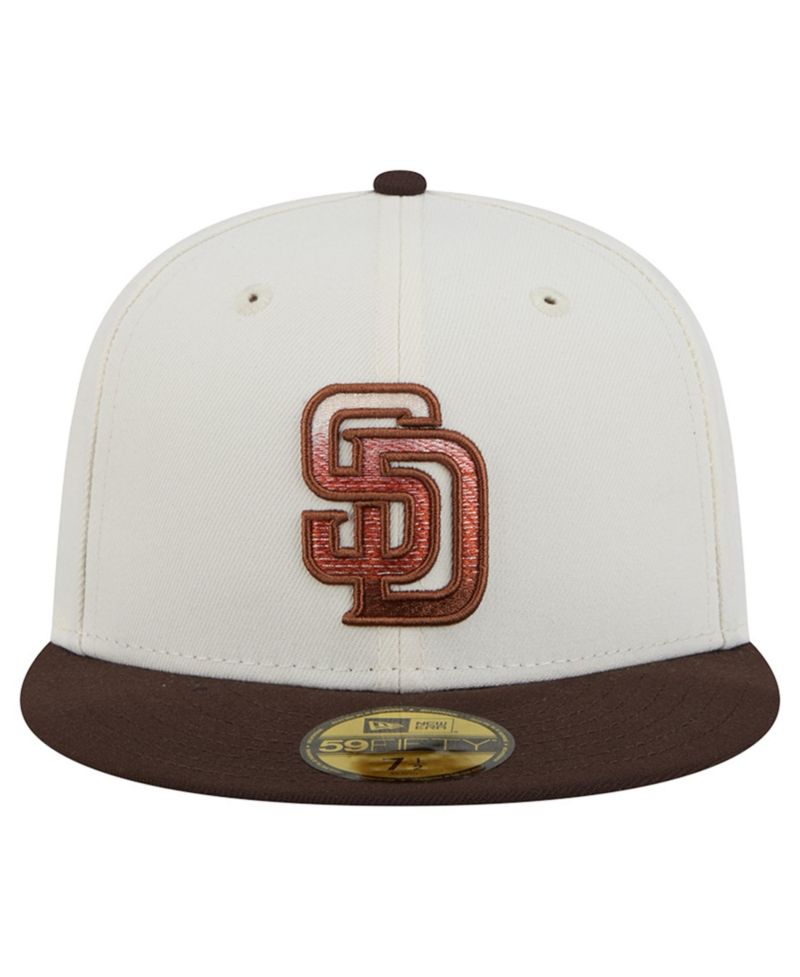 Men's Natural/Brown San Diego Padres Pumpkin Spice 59FIFTY Fitted Hat