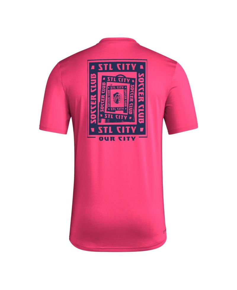 Men's Red St. Louis City SC Local Wrap T-Shirt