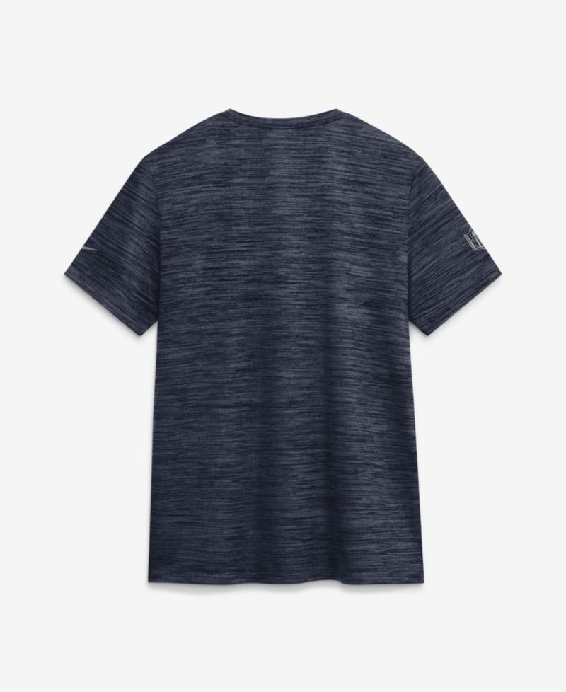 Women's Navy Chicago Bears Sideline Velocity Dri-FIT T-Shirt