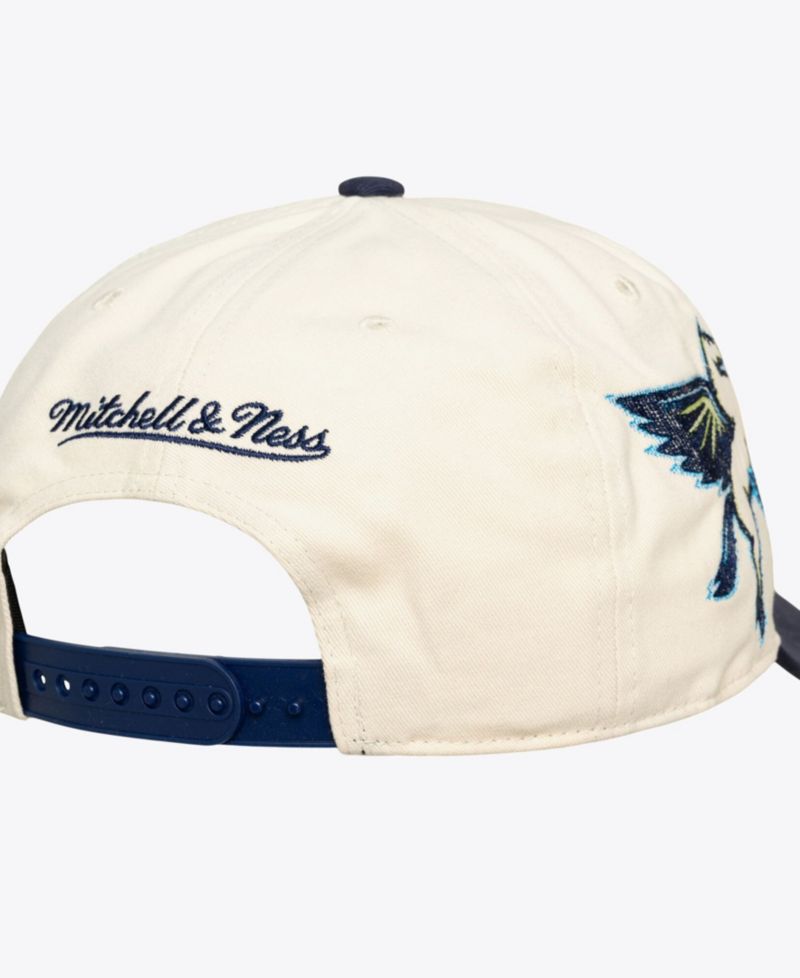 Men's and Women's Cream Dallas Wings Cooperstown Collection Big Time Pro Crown Snapback Hat