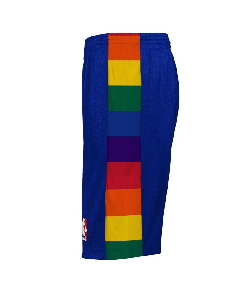 Big Boys and Girls Blue Denver Nuggets Swingman Shorts