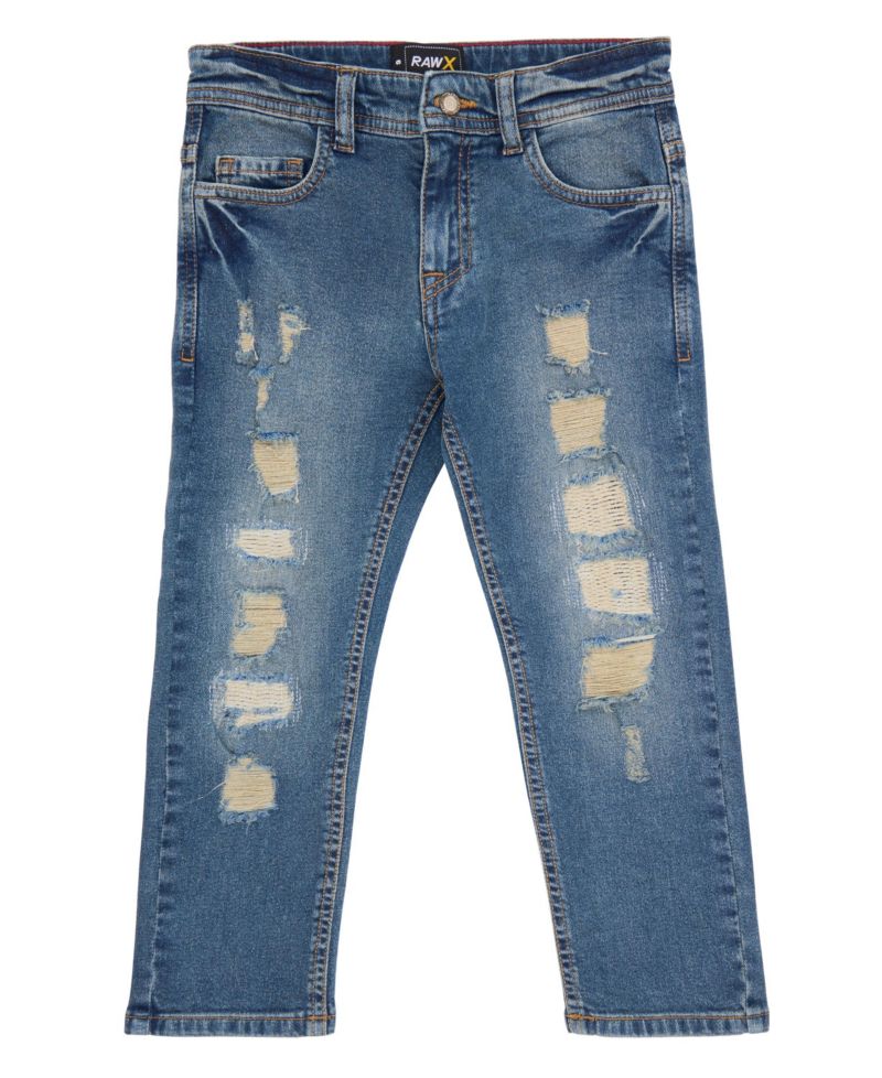 Little Boy's Distressed Jeans Size 4-7