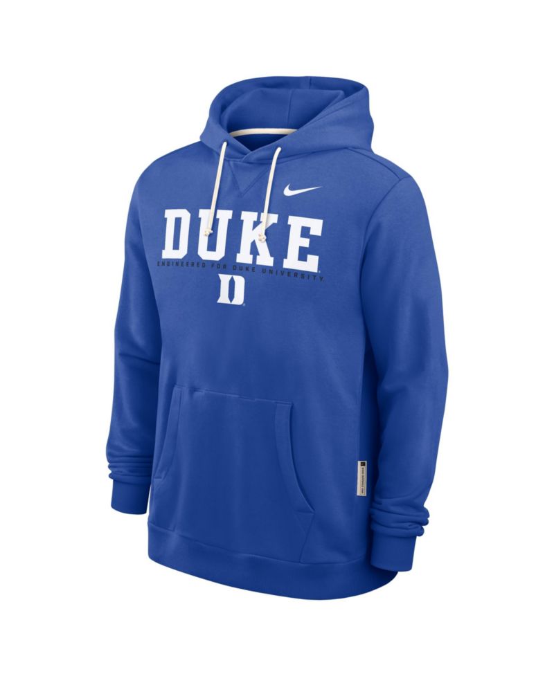 Men's Royal Duke Blue Devils 2025 Sideline Standard Issue Dri-FIT Hoodie