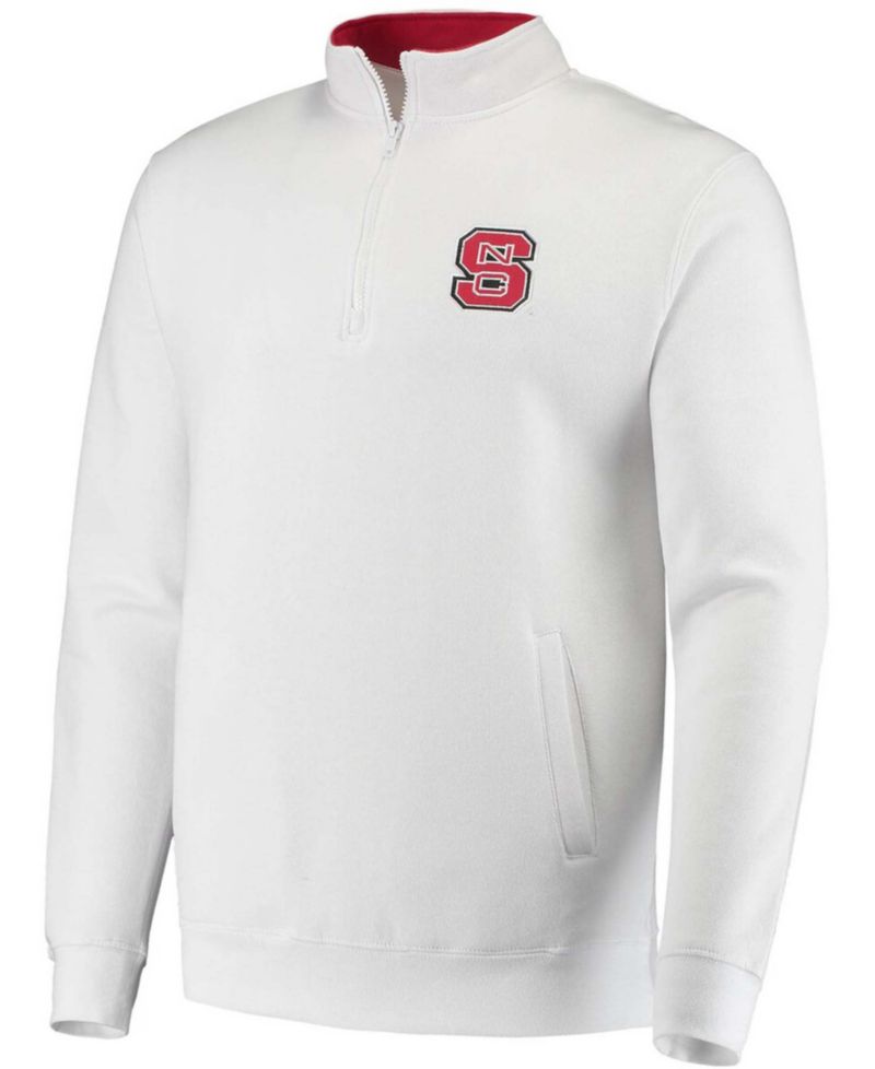 Men's NC State Wolfpack Tortugas Logo Quarter-Zip Jacket