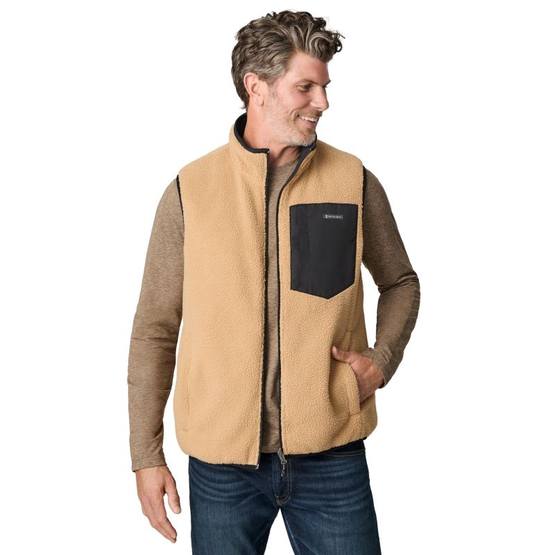 Men's Atlas II Quilted Reversible Sherpa Vest