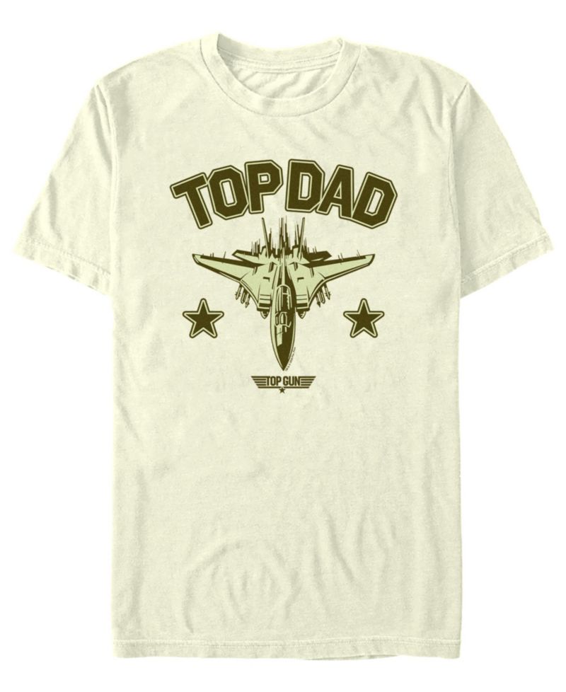 Men's Top Dad Plane Short-Sleeve T-Shirt