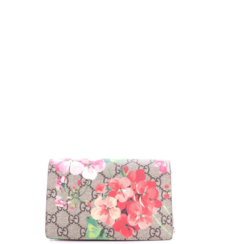 Super Mini Dionysus Bag Blooms Print GG Coated Canvas