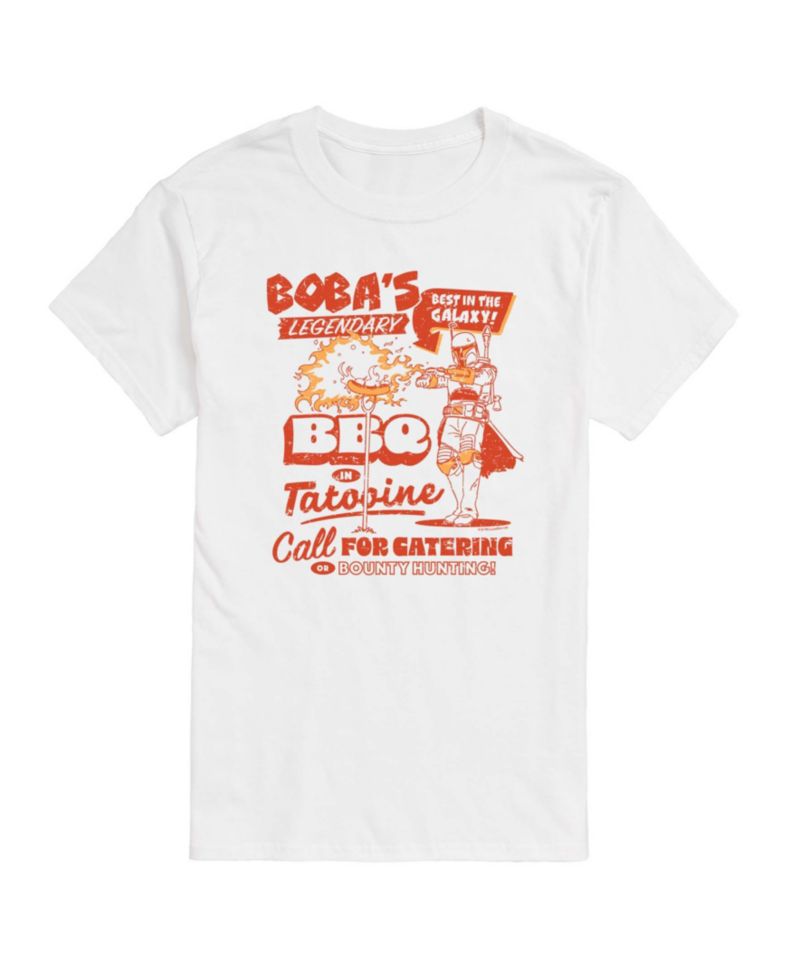 Men's Boba Bbq Short-Sleeve Graphic T-Shirt