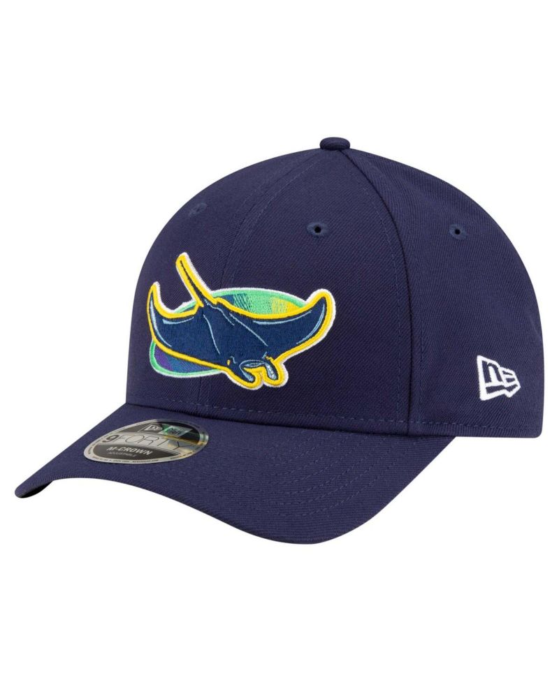 Men's Navy Tampa Bay Rays Player Replica 9FORTY Adjustable Hat