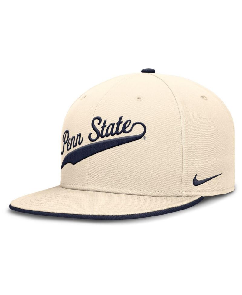 Men's Natural Penn State Nittany Lions Primetime True Performance Fitted Hat