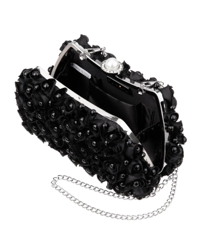 Paloma All Over Imitation Pearl Small Clutch Handbag
