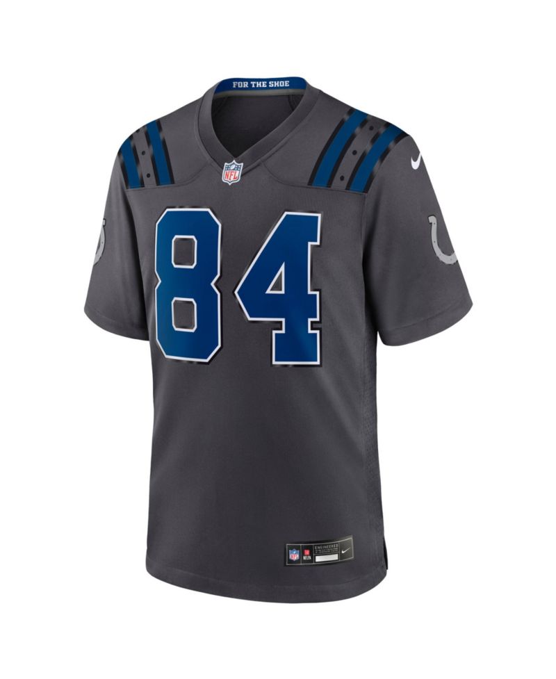 Men's Tyler Warren Anthracite Indianapolis Colts 2026 Rivalries Collection Game Jersey