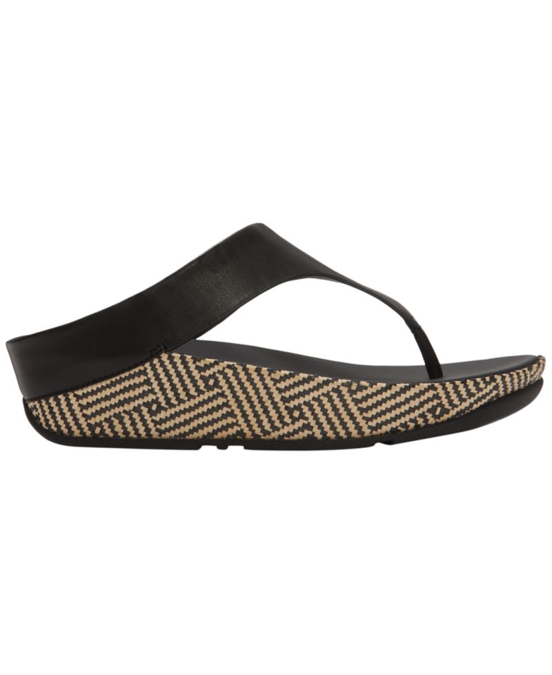 Women's Lulu Lux Graphic-Weave Wedge Heel Sandals