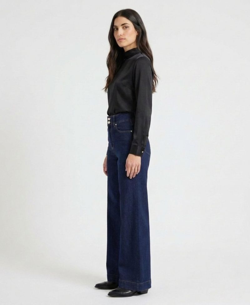 Women's Wide Leg Denim Pant