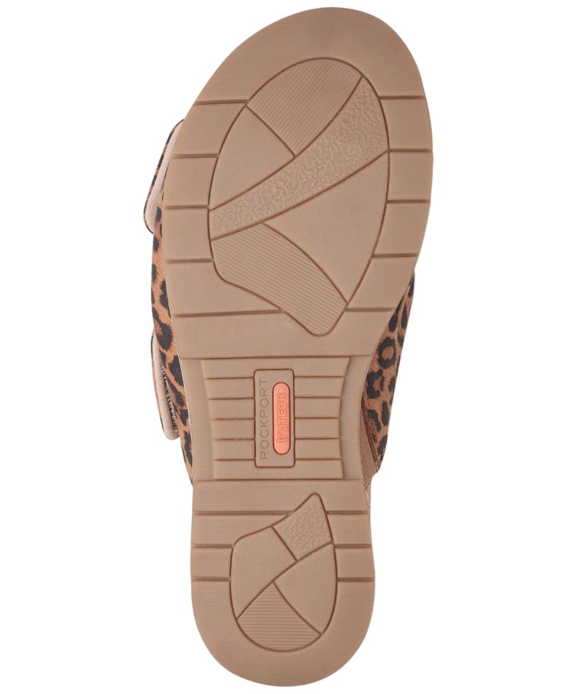 Women's Zova Bow Flat Slip-On Footbed Sandals