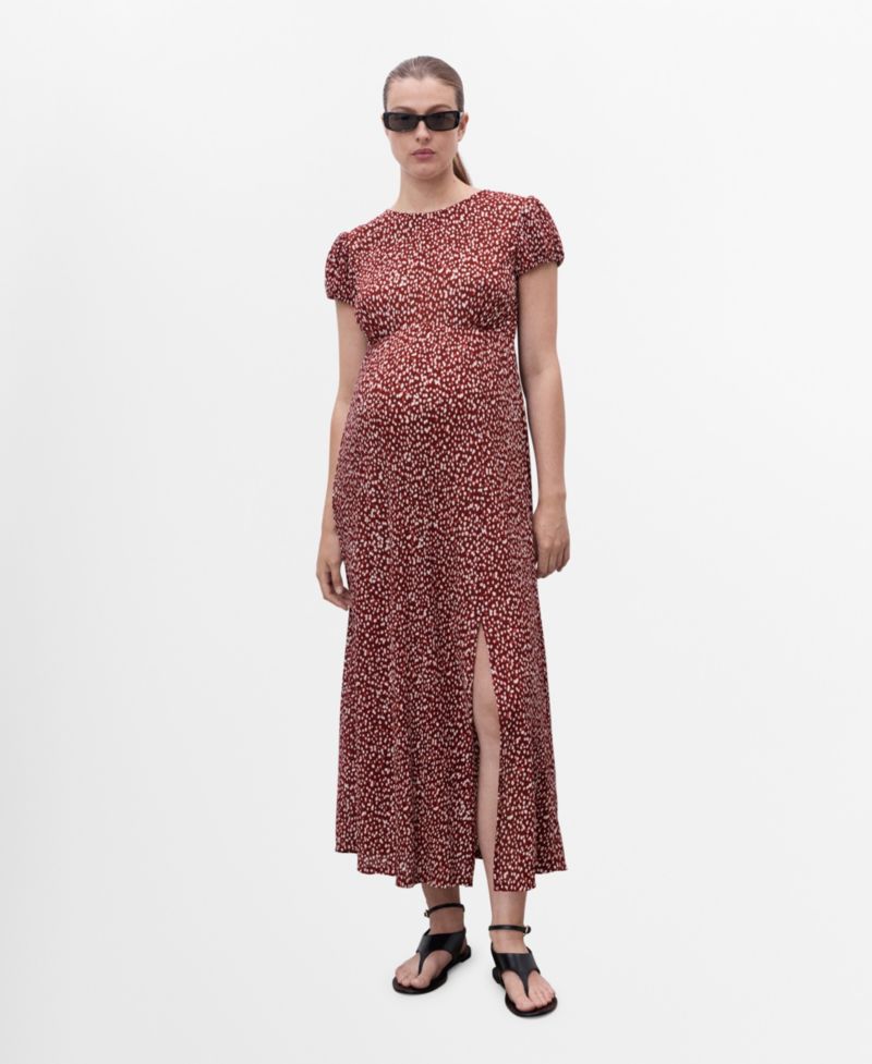 Women's Floral-Print Maternity Dress