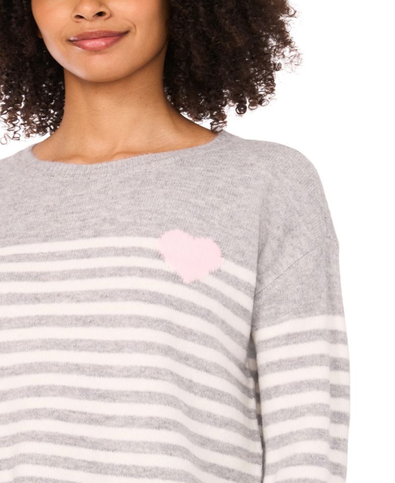 Women's Sailor Stripe Crewneck Sweater