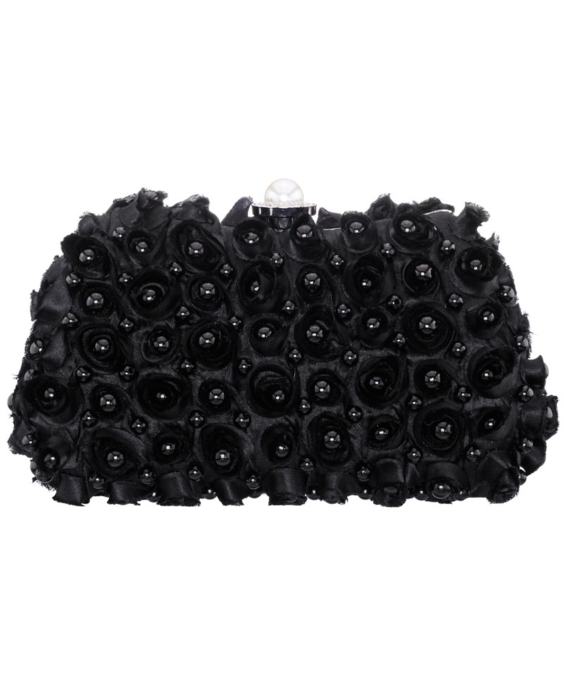 Paloma All Over Imitation Pearl Small Clutch Handbag