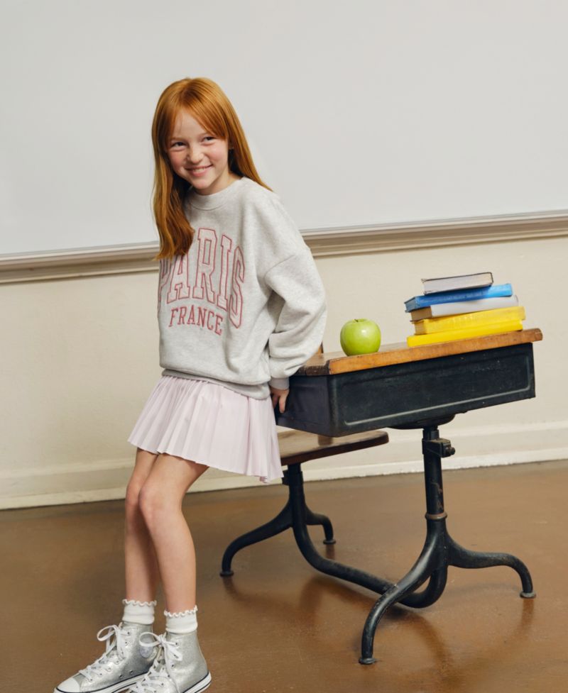 Girls I Heart Paris Crewneck Sweatshirt