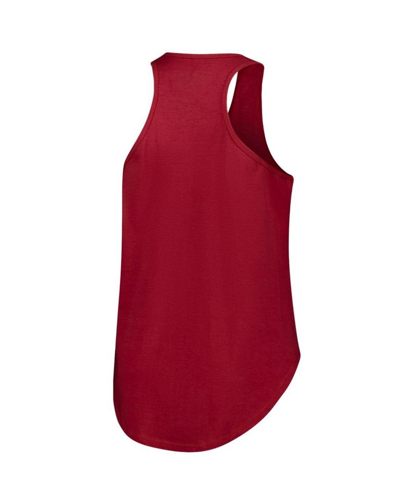 Women's Crimson Alabama Crimson Tide Plus Size Arch Tank Top