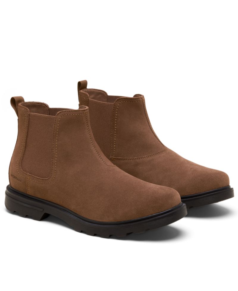 Men's Carson Waterproof Suede Chelsea Boots