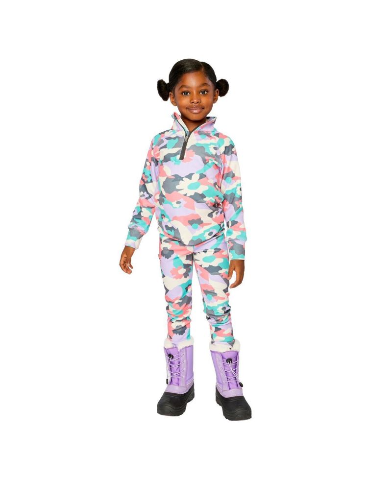 Little and Big Girl's (6-14) Two Piece Thermal Underwear
