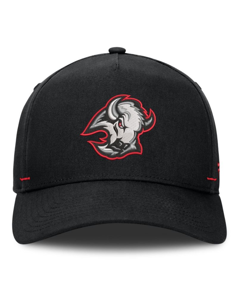 Men's Black Buffalo Sabres Alternate Authentic Pro Rink A-Frame Adjustable Hat