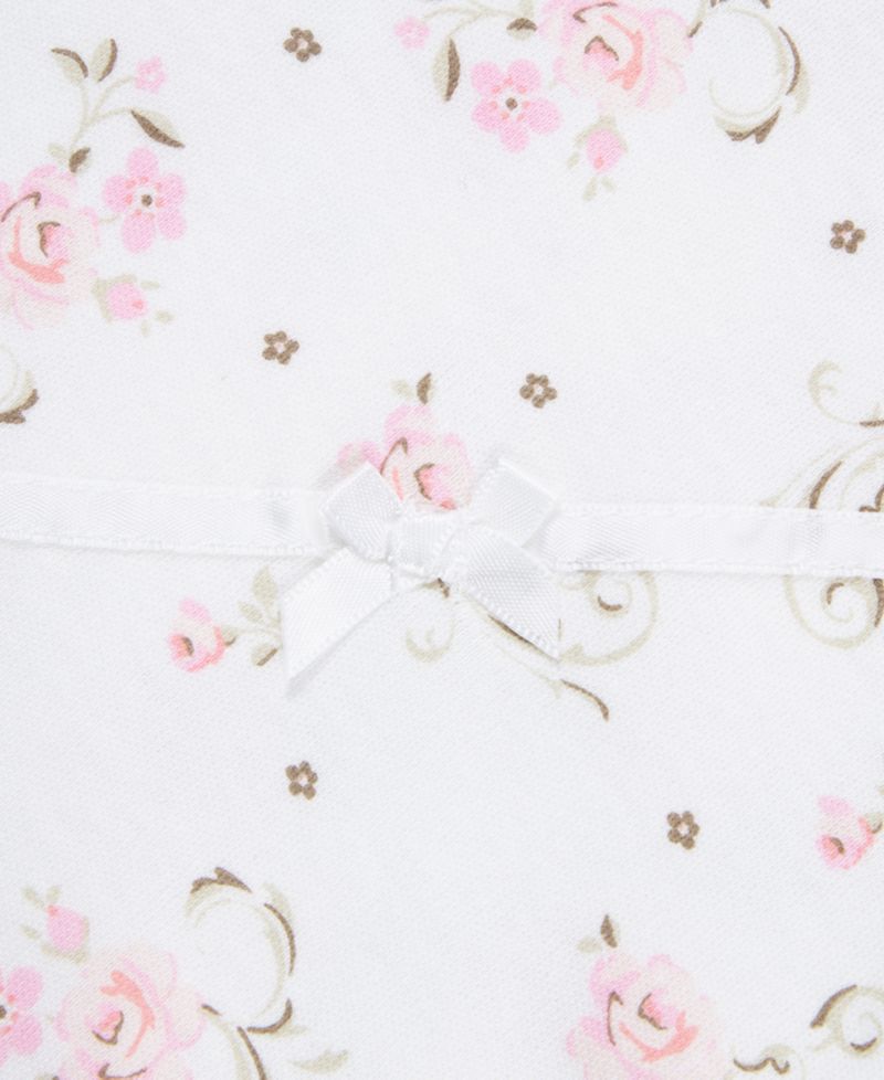 Baby Girls Cotton Vintage Rose Gift Box, 6 Piece Set