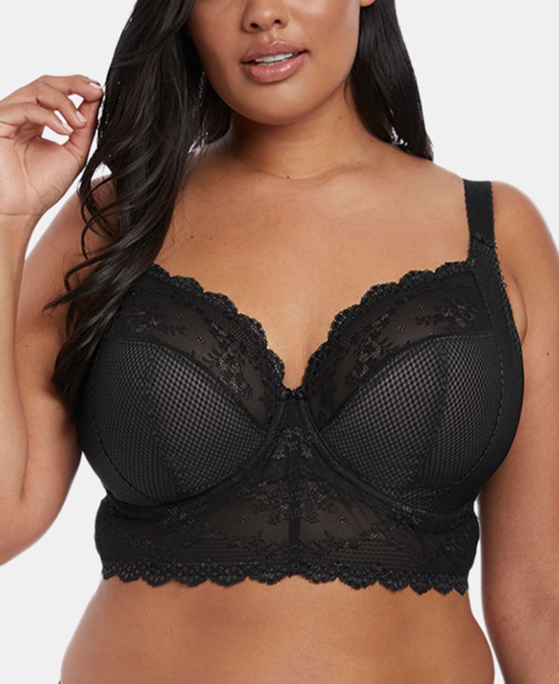Full Figure Charley Lace Underwire Longline Bra EL4381, Online Only