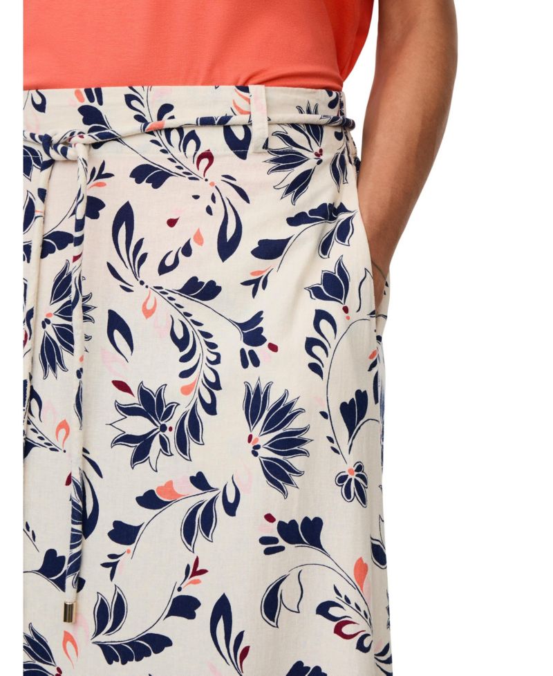 Women's Masolenith Floral A-Line Maxi Skirt