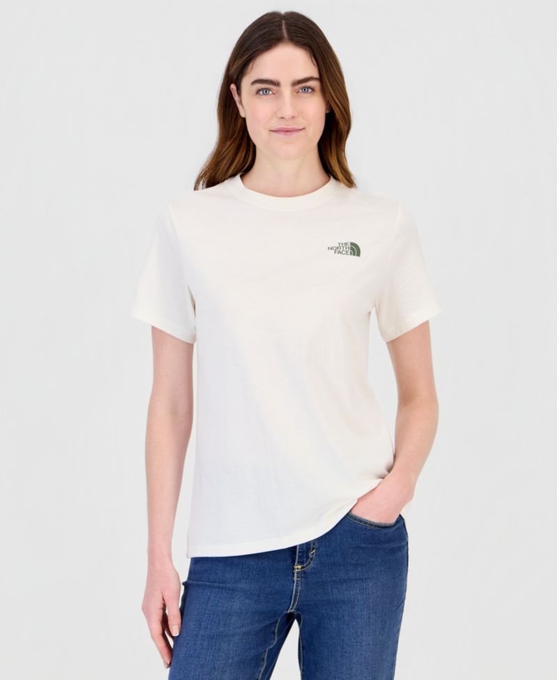 Women's Flower Logo Graphic T-Shirt