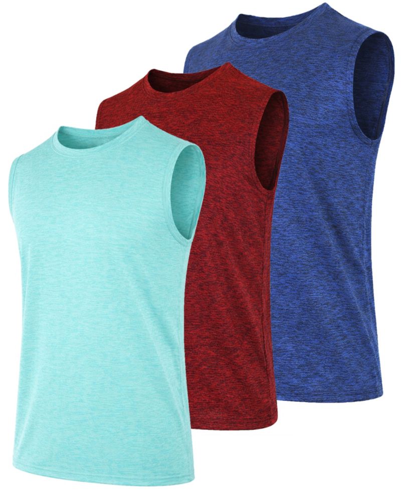 Galaxy Kick Start Gear Men's Crewneck T-Shirt, 3-Pack