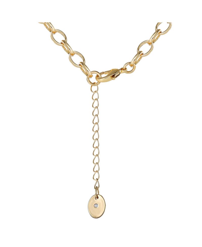 Heart Locket with Key Pendant Necklace, Gold&acirc;€‘Tone