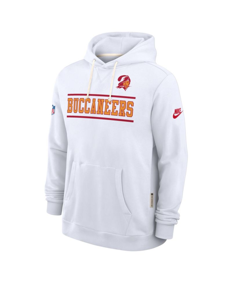 Men's White Tampa Bay Buccaneers Alt Sideline Standard Issue Dri-FIT Hoodie