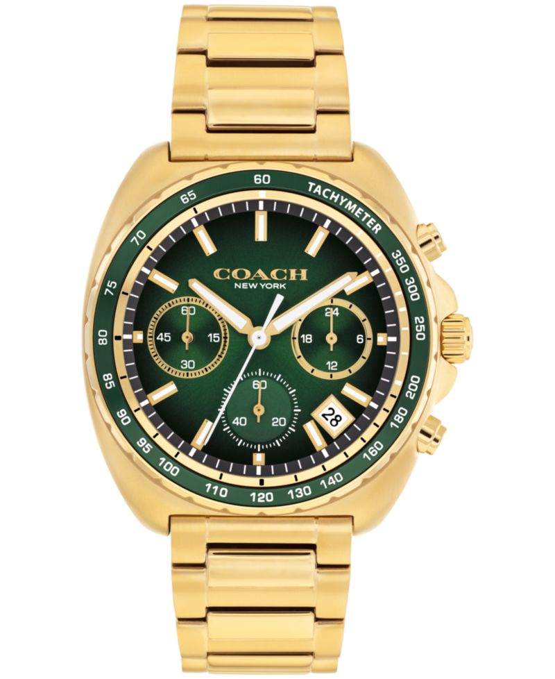 Men's Charter Two-Tone Stainless-Steel Bracelet Watch, 39mm