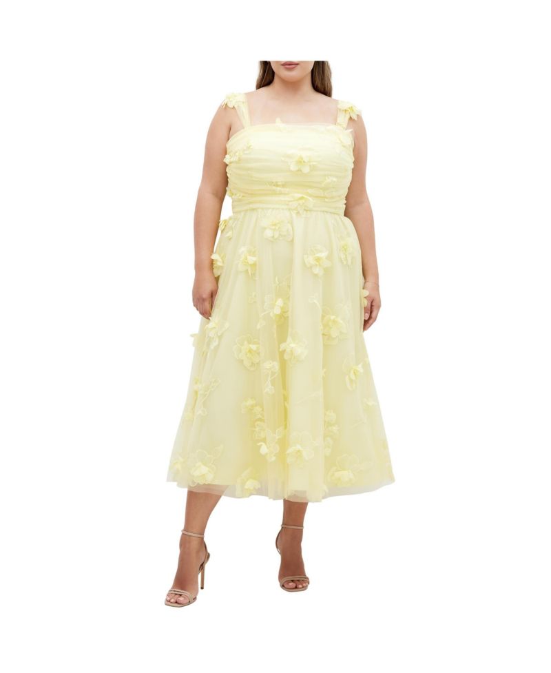 Plus Size Leilani 3D Dress