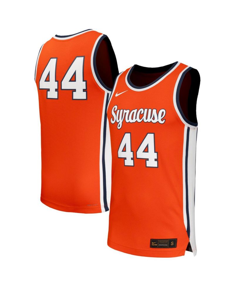 Men's 44 Orange Syracuse Orange Replica Basketball Jersey